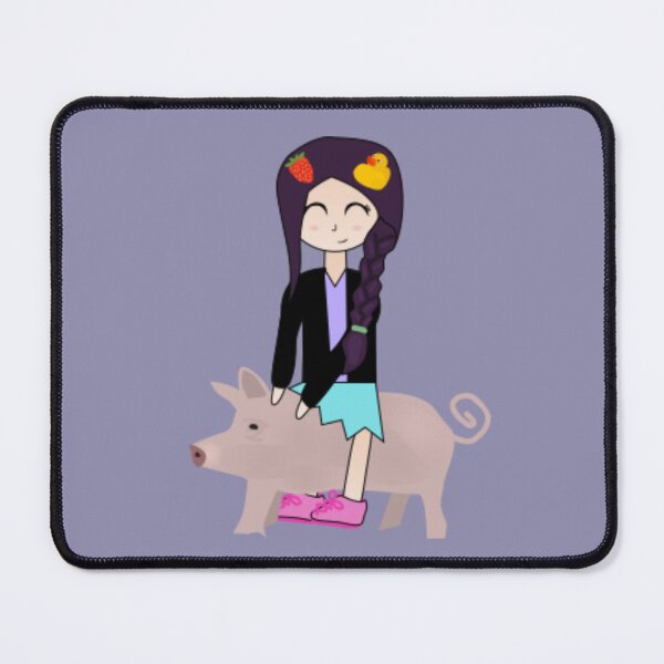 Item preview, Paisley riding a pig no background designed and sold by GooglyEyes-.
