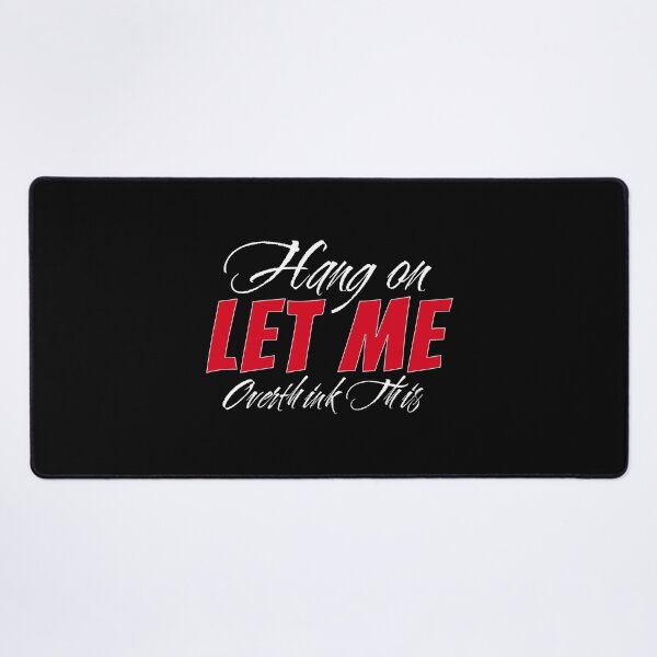 Item preview, Hang on Let me Overthink this introvet funny bucket hat designed and sold by LETSTRIP.