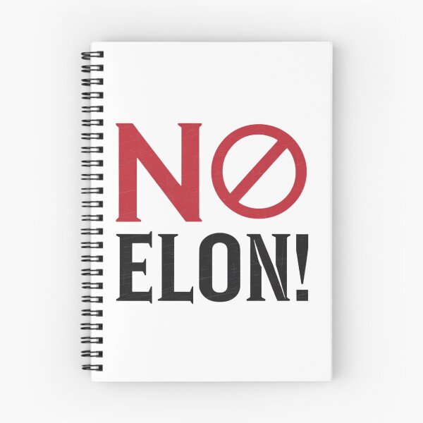 Item preview, NO ELON Round Anti-Elon Musk Bumper For Tesla Owners designed and sold by SanadDiab.