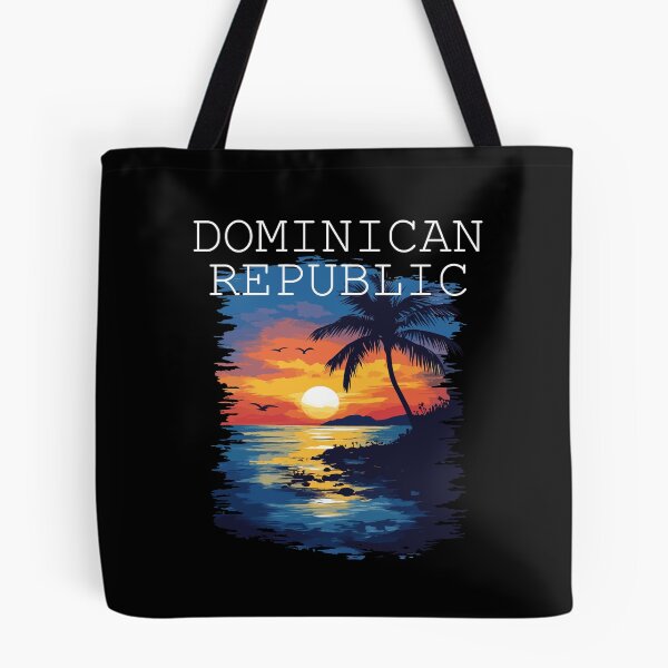 Item preview, Dominican Republic - Caribbean (with White Lettering) designed and sold by VelvetRoom.