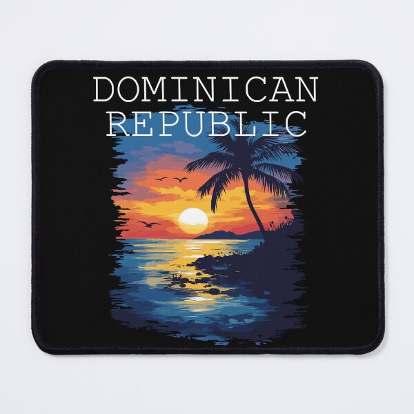 Item preview, Dominican Republic - Caribbean (with White Lettering) designed and sold by VelvetRoom.