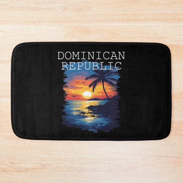 Item preview, Dominican Republic - Caribbean (with White Lettering) designed and sold by VelvetRoom.