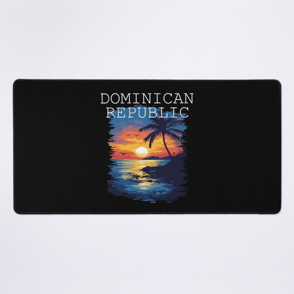 Item preview, Dominican Republic - Caribbean (with White Lettering) designed and sold by VelvetRoom.
