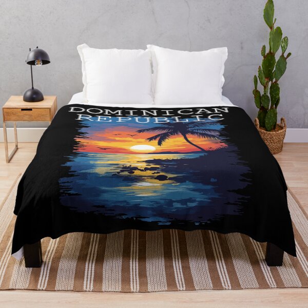 Item preview, Dominican Republic - Caribbean (with White Lettering) designed and sold by VelvetRoom.