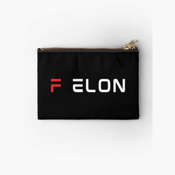 Item preview, F ELON Tesla font Tesla bumper designed and sold by ChataMaroon.