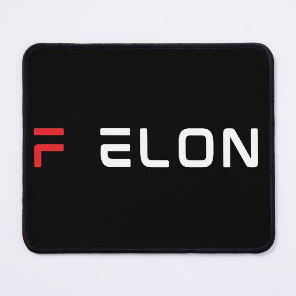 Item preview, F ELON Tesla font Tesla bumper designed and sold by ChataMaroon.