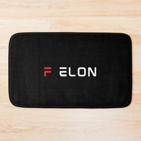 Item preview, F ELON Tesla font Tesla bumper designed and sold by ChataMaroon.