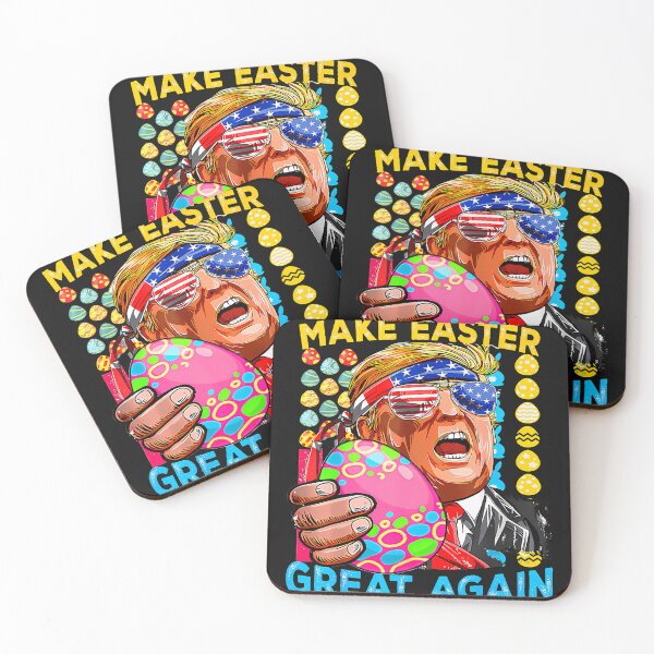 Item preview, Retro Make Easter Great Again Trump Bunny Flag Premium  designed and sold by TalalosART.