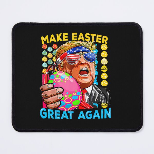 Item preview, Retro Make Easter Great Again Trump Bunny Flag Premium designed and sold by TalalosART.