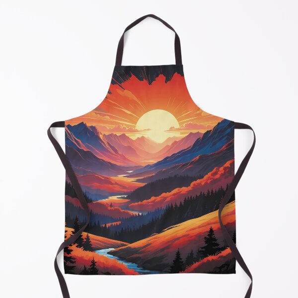 Item preview, Sunset mountains designed and sold by Shjamezlaush Milicevic.
