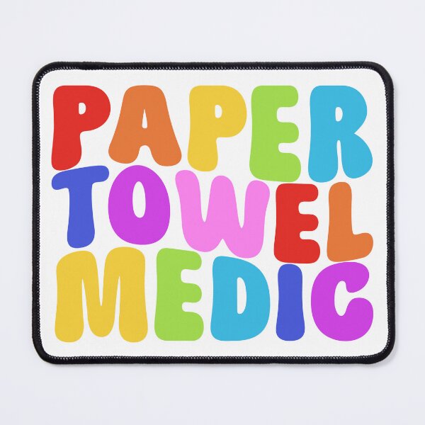 Item preview, Paper Towel Medic Rainbow Teacher designed and sold by prettycooluk.