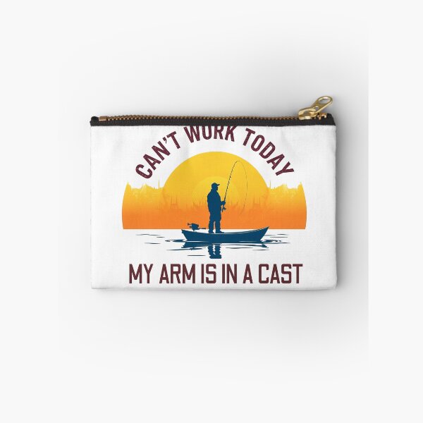 Item preview, Can't Work Today, My Arm Is in a Cast – Funny Fishing Design designed and sold by svarupa.