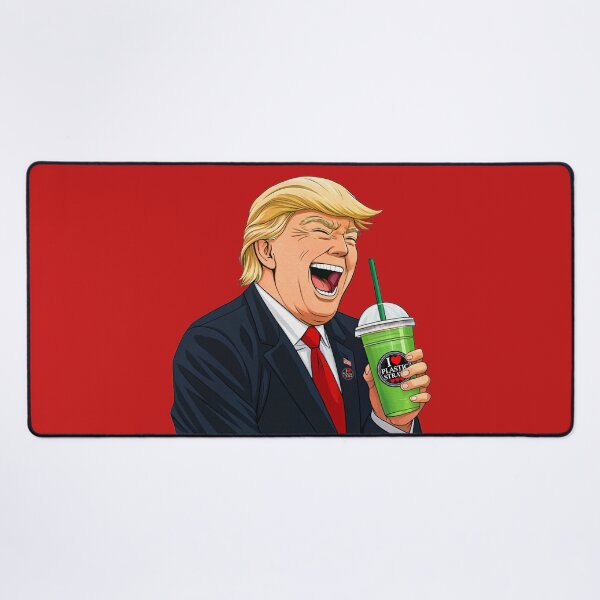 Item preview, President Donald Trump Approved Plastic Straws designed and sold by plushism.