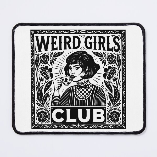 Item preview, Weird Girls Club designed and sold by Angry Swan Designs.