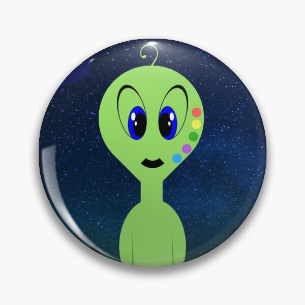 Item preview, Rainbow Alien designed and sold by KWGD - Kelly Woodward Graphic Designer.