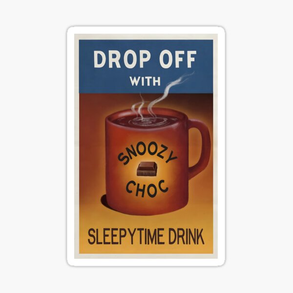 Item preview, Wallace & Gromit Snoozy Choc Poster designed and sold by Chilled Peak.