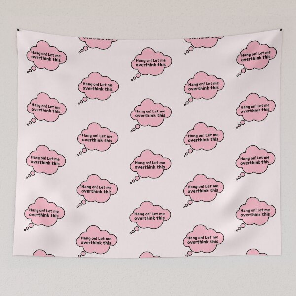 Item preview, Hang On! Let Me Overthink This designed and sold by Fanverse Merchandise.