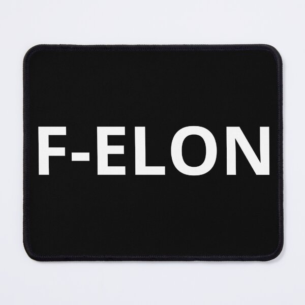 Item preview, F ELON Tesla Bumper designed and sold by ChataMaroon.