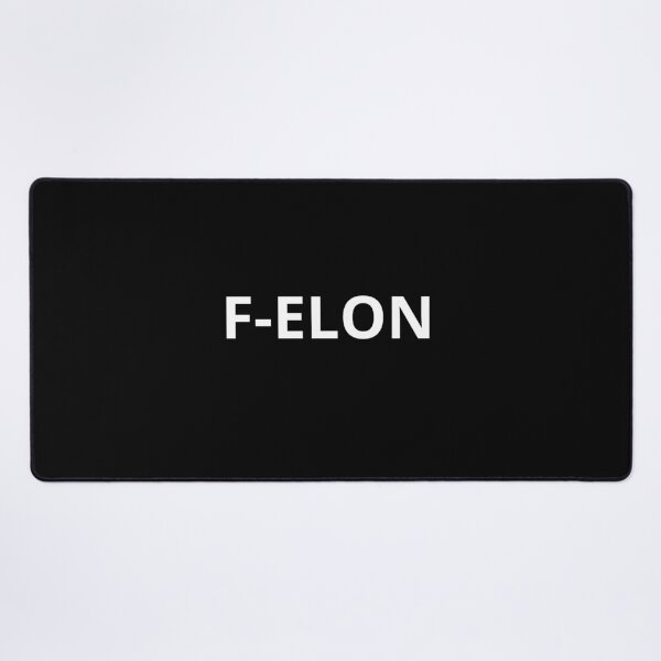 Item preview, F ELON Tesla Bumper designed and sold by ChataMaroon.