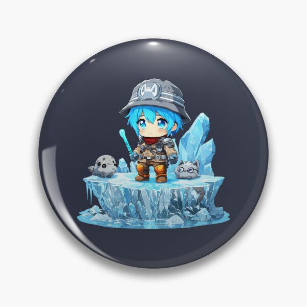 Item preview, Chibi Arctic Explorer and Friends designed and sold by MYTHIC PEEL STICKERS.