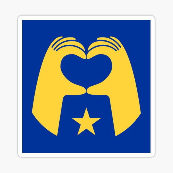 Item preview, ue flag emoticon heart love designed and sold by bembureda.
