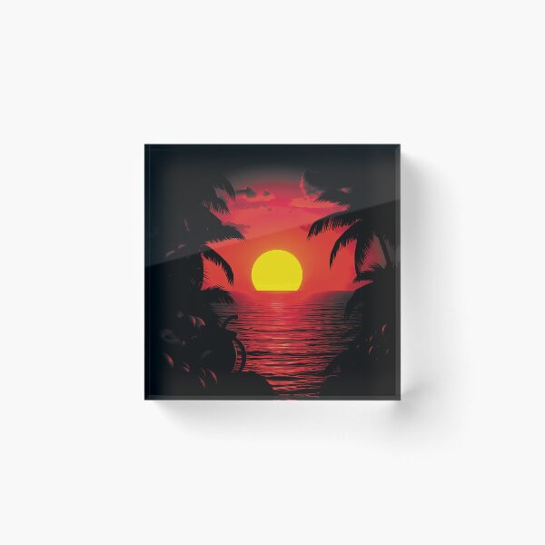 Item preview, Tropical Sunset designed and sold by Shjamezlaush Milicevic.
