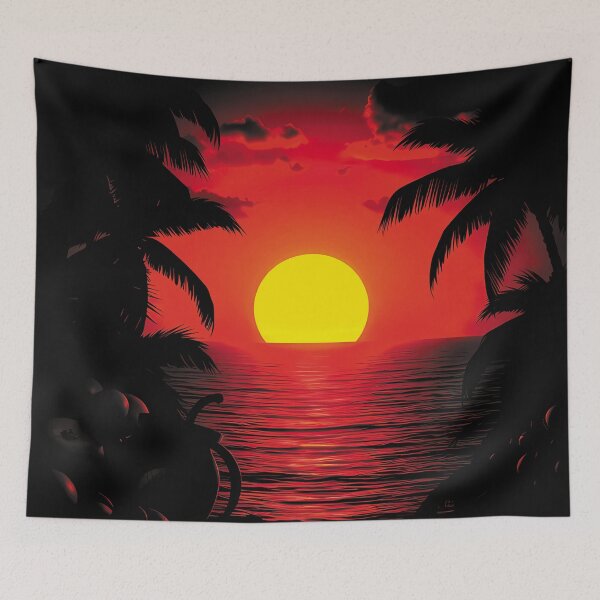 Item preview, Tropical Sunset designed and sold by Shjamezlaush Milicevic.