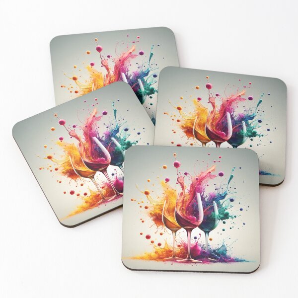 Item preview, Splashing Wine Glass Image designed and sold by KwangCB.
