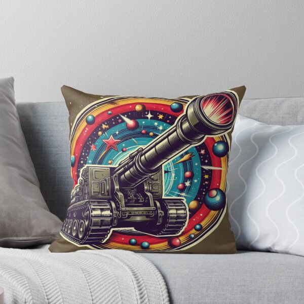 Item preview, Galactic Cannon: Vintage Power with Cosmic Vibes - Model 3 designed and sold by NeonBot_Shop.