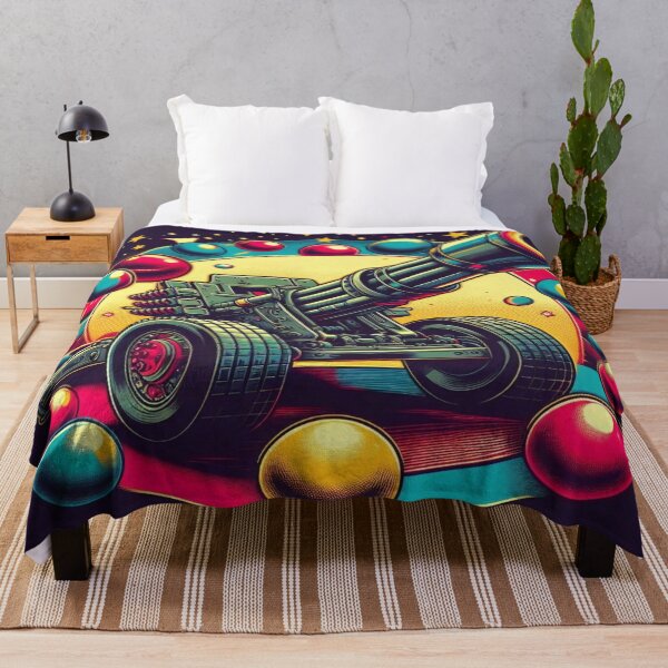 Item preview, Galactic Cannon: Vintage Power with Cosmic Vibes - Model 4 designed and sold by NeonBot_Shop.