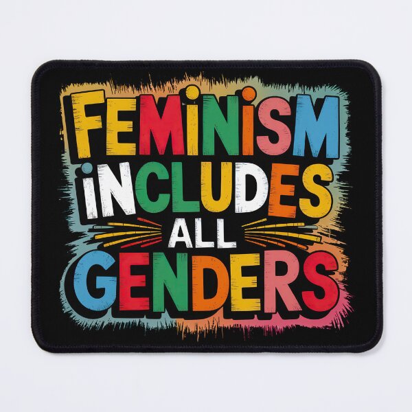 Item preview, Feminism Includes All Genders designed and sold by Angry Swan Designs.