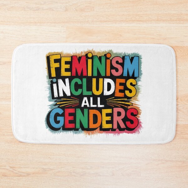 Item preview, Feminism Includes All Genders designed and sold by Angry Swan Designs.
