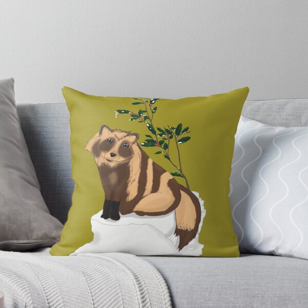 Item preview, Tanuki under the mistletoe designed and sold by MCNuki.