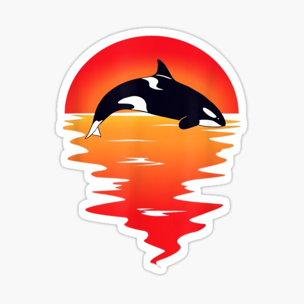 Item preview, Orca Sunset Art Killer Whale Lover designed and sold by sharonNeisoro.