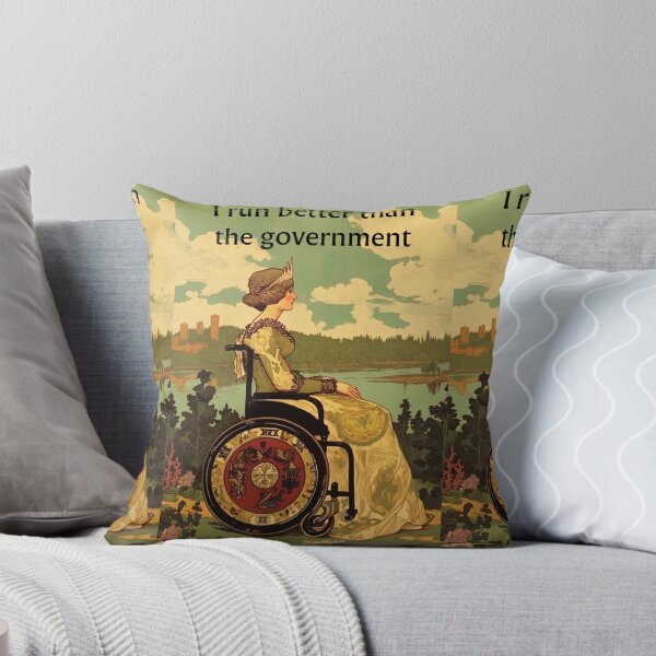 Item preview, I run better than the government wheelchair tarot designed and sold by MendaciousMina.