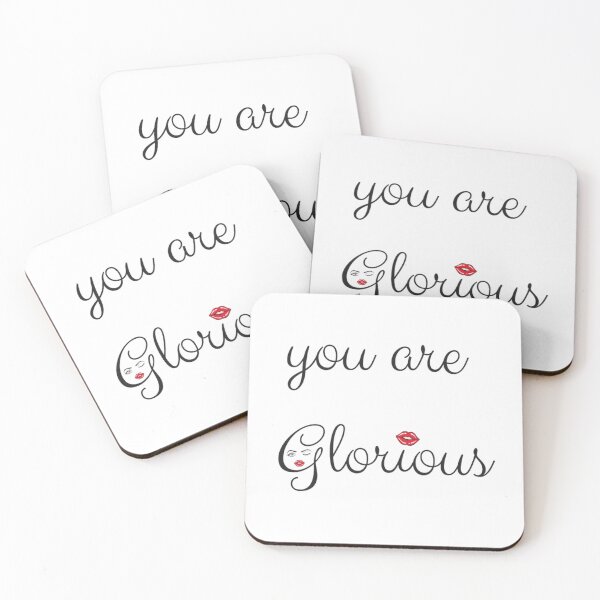 Item preview, You are glorious designed and sold by KWGD - Kelly Woodward Graphic Designer.