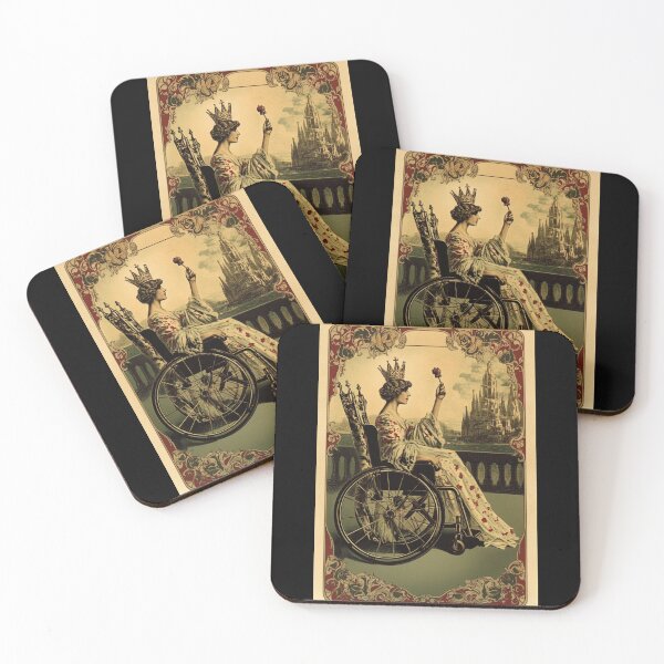 Item preview, Queen wheelchair tarot designed and sold by MendaciousMina.