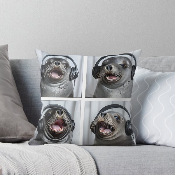 Item preview, Funny Singing Seal designed and sold by RockFireMerch.