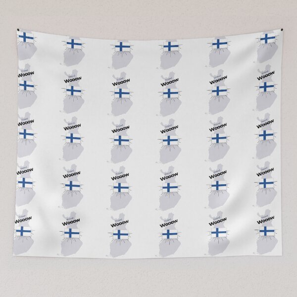 Item preview, Finland Pride – Finnish Flag & Map Design designed and sold by KA-Design-Art.