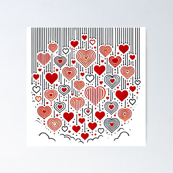 Item preview, Heart pattern designed and sold by KwangCB.
