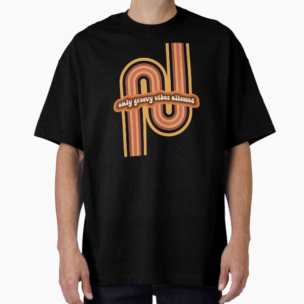 Item preview, Only groovy vibes allowed designed and sold by SDMC-Tees.