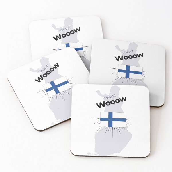 Item preview, Finland Pride – Finnish Flag & Map Design designed and sold by KA-Design-Art.