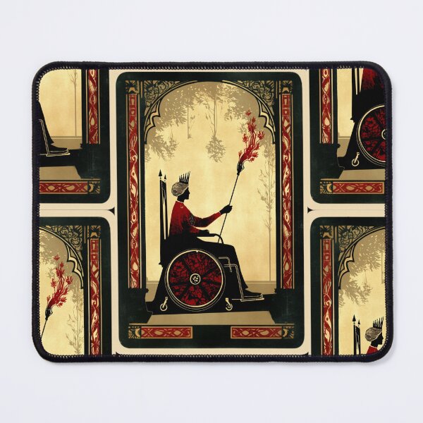 Item preview, Queen wheelchair tarot designed and sold by MendaciousMina.