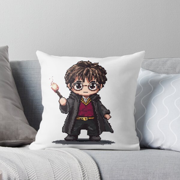 Item preview, Harry, Cartoon Wizard Magical fantasy, magical tale Pixel Art  designed and sold by Innamalinka.
