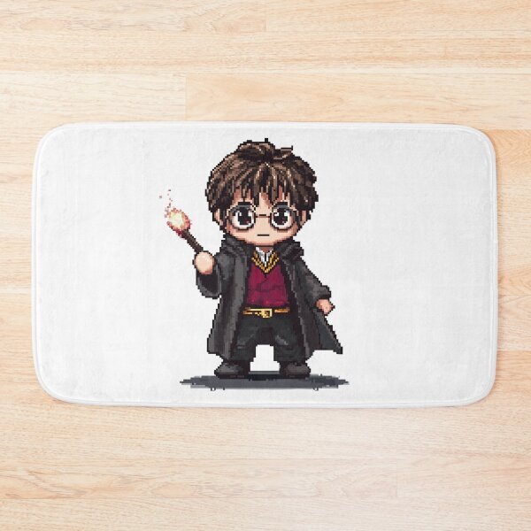 Item preview, Harry, Cartoon Wizard Magical fantasy, magical tale Pixel Art  designed and sold by Innamalinka.