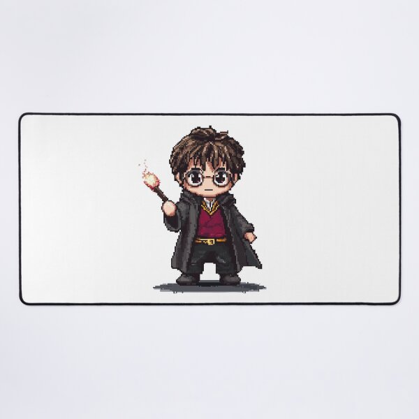 Item preview, Harry, Cartoon Wizard Magical fantasy, magical tale Pixel Art  designed and sold by Innamalinka.