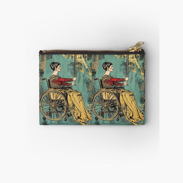 Item preview, Queen of swords wheelchair tarot designed and sold by MendaciousMina.