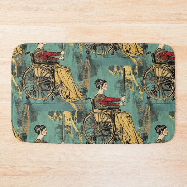 Item preview, Queen of swords wheelchair tarot designed and sold by MendaciousMina.