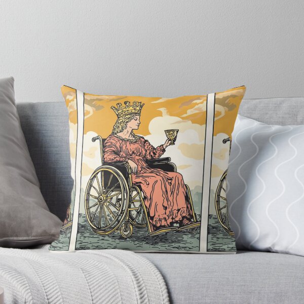 Item preview, Queen of cups wheelchair tarot designed and sold by MendaciousMina.