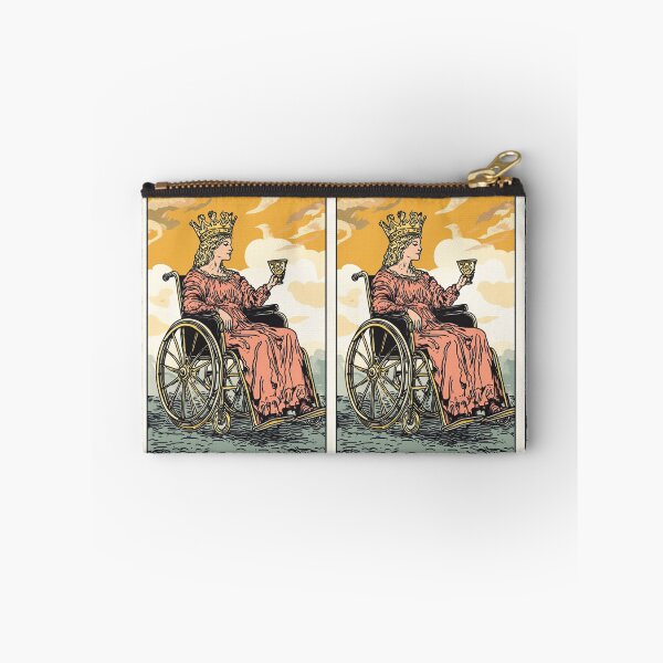Item preview, Queen of cups wheelchair tarot designed and sold by MendaciousMina.